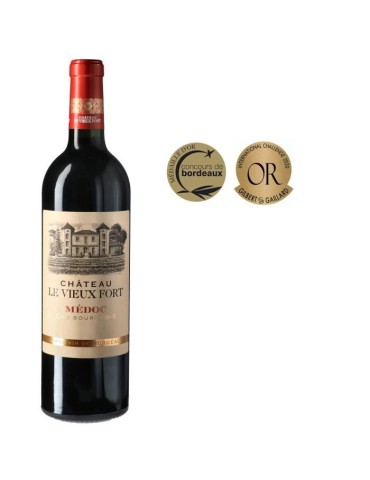 Château Le Vieux Fort 2018 /19Médoc Cru Bourgeois - Vin rouge de Bordeaux