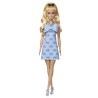 Barbie - Poupée Barbie Fashionistas Robe Dos Nu Bleu Layette avec noe