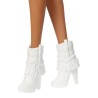 Barbie - Poupée Barbie Fashionistas Robe Argentée avec chapeau de co