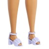 Barbie - Poupée Barbie Fashionistas Robe Vert Menthe avec lunettes -