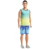Barbie-Fashionistas-Poupée Ken Avec Débardeur Dégradé Et Short En