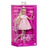 Barbie-Deluxe Style-Poupée Barbie Blonde a Robe Rose Pastel - 4ans+ -