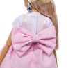 Barbie-Deluxe Style-Poupée Barbie Blonde a Robe Rose Pastel - 4ans+ -