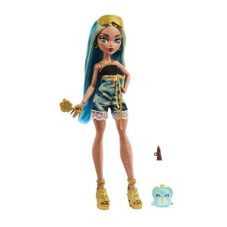 Monster High-Secrets Enfouis-Coffret Poupée Soirée Pyjama Terrifiante - 4 ans+- HYV64 Monster High-Secrets Enfouis-Coffret Poupée Soirée Pyjama Terrifiante - 4 ans+- HYV64