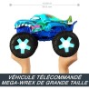 Hot Wheels Monster Trucks-Mega-Wrex-Véhicule télécommandé échell
