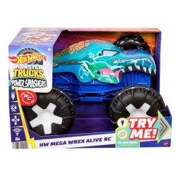 Hot Wheels Monster Trucks-Mega-Wrex-Véhicule télécommandé échell