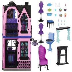 Monster High - Hôtel Bouh-tique - Maison de poupée et accessoires -
