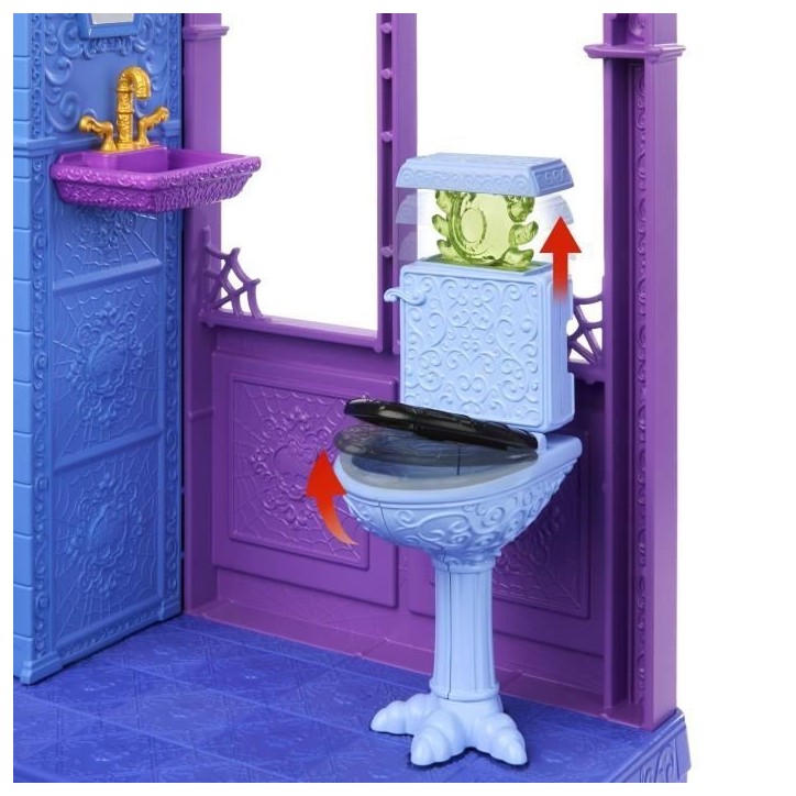 Monster High - Hôtel Bouh-tique - Maison de poupée et accessoires - Monster High - JBF16 Monster High - Hôtel Bouh-tique - Maison de poupée et accessoires - Monster High - JBF16