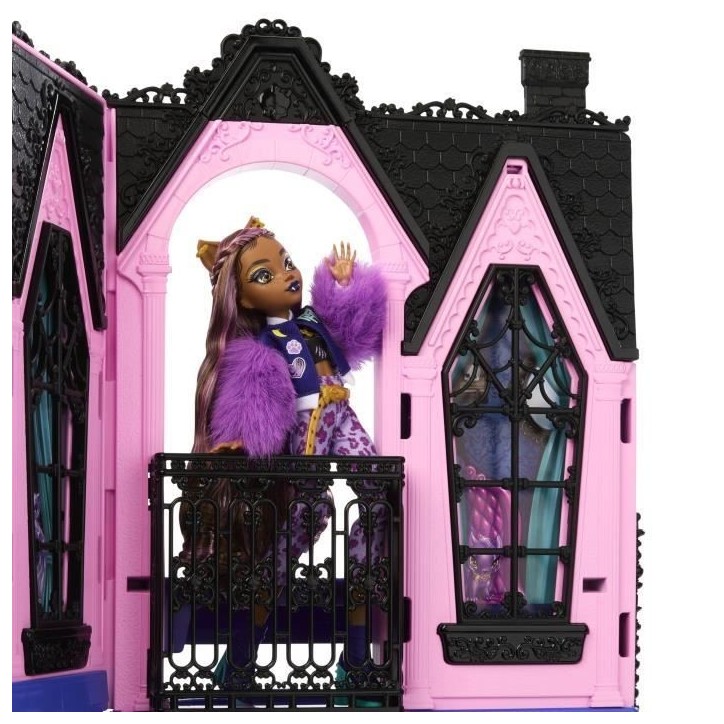 Monster High - Hôtel Bouh-tique - Maison de poupée et accessoires - Monster High - JBF16 Monster High - Hôtel Bouh-tique - Maison de poupée et accessoires - Monster High - JBF16