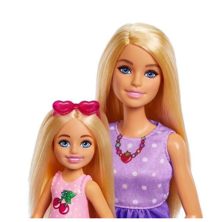 Barbie-Famille Et Amis-Barbie Pique-Nique-Coffret 2 Poupées - 3 ans+- JBF43 Barbie-Famille Et Amis-Barbie Pique-Nique-Coffret 2 Poupées - 3 ans+- JBF43