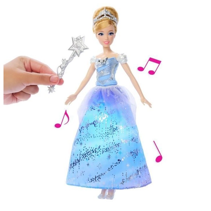 Disney Princess - Poupée Cendrillon et sa Robe Enchantée - Disney Princess - JBF94 Disney Princess - Poupée Cendrillon et sa Robe Enchantée - Disney Princess - JBF94