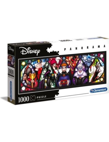 Puzzle - CLEMENTONI - Disney Vilains - 1000 pieces - Multicolore - Dessins animés et BD