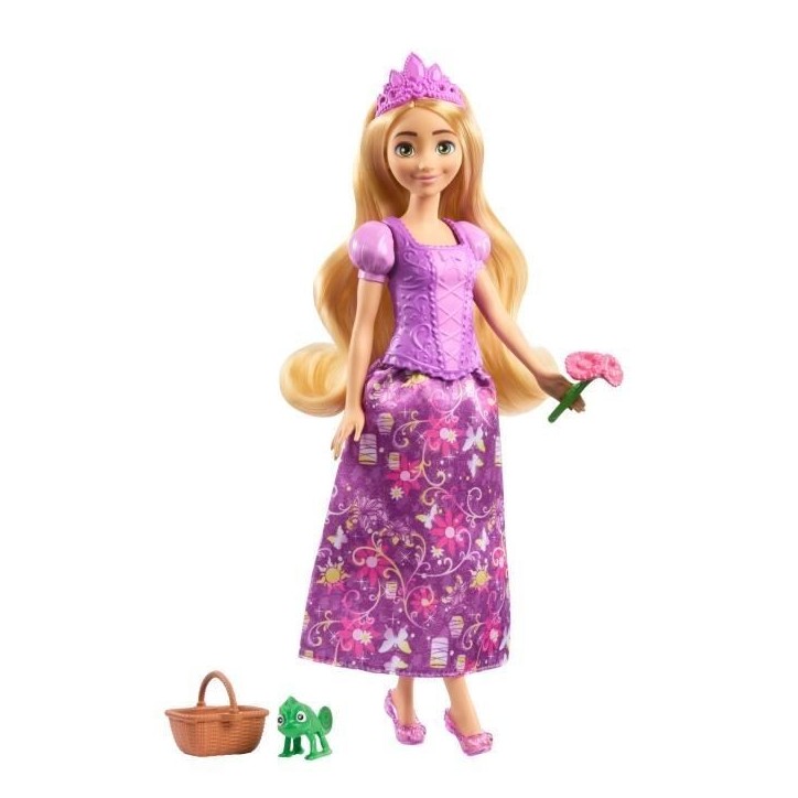 Princesses Disney-Poupée Raiponce Pique-Nique Et Art-Coffret - 3 ans+- JBG09