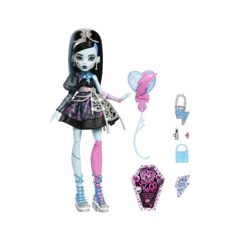Monster High - Frankie Stein Anniversaire Monstrueusement Mémorable -