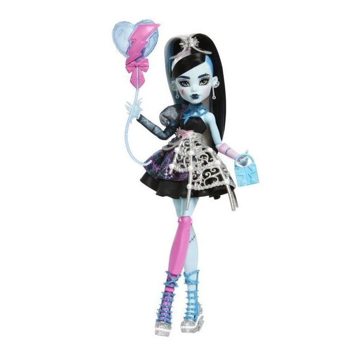 Monster High - Frankie Stein Anniversaire Monstrueusement Mémorable - Poupée - Monster High - JBG75 Monster High - Frankie Stein Anniversaire Monstrueusement Mémorable - Poupée - Monster High - JBG75