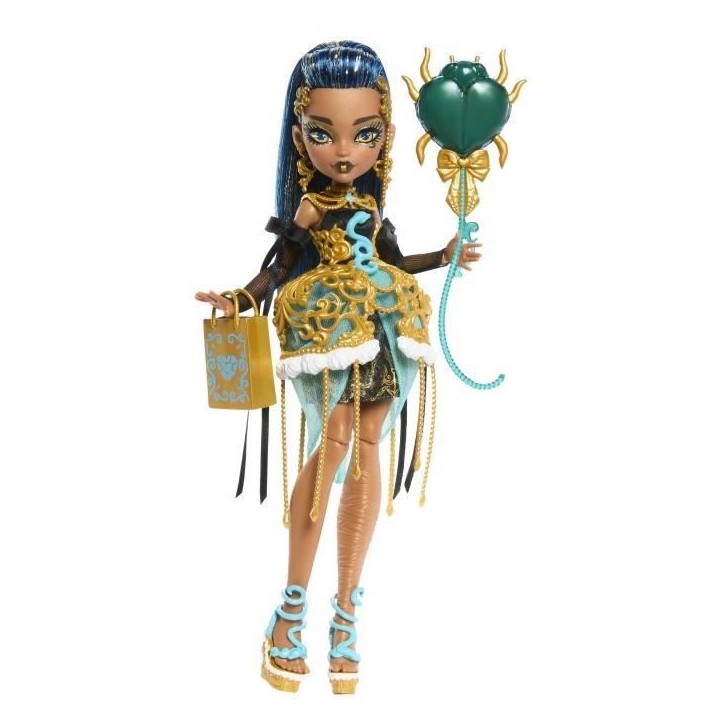 Monster High - Cleo De Nile Monstrueux Anniversaire - Poupée - Monster High - JBG76 Monster High - Cleo De Nile Monstrueux Anniversaire - Poupée - Monster High - JBG76