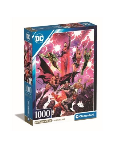 Clementoni - 1000p DC Comics - 70 x 50 cm - Avec poster