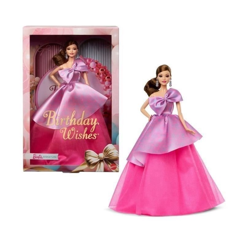 BARBIE joyeux anniversaire Poupée Mattel - JBJ07 BARBIE joyeux anniversaire Poupée Mattel - JBJ07