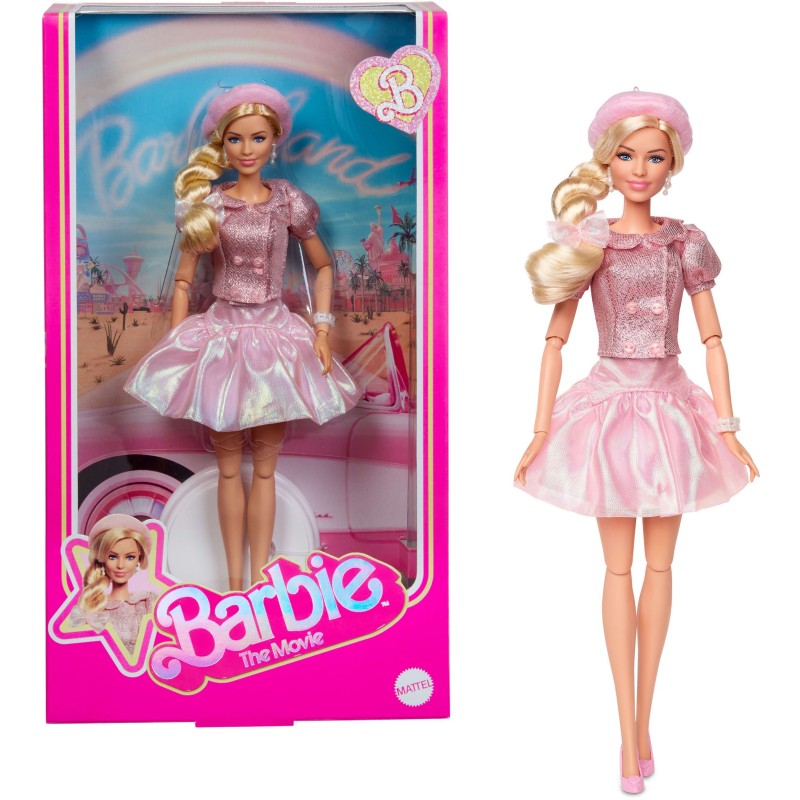 Barbie - Poupée film - Béret rose - Barbie - JBJ53