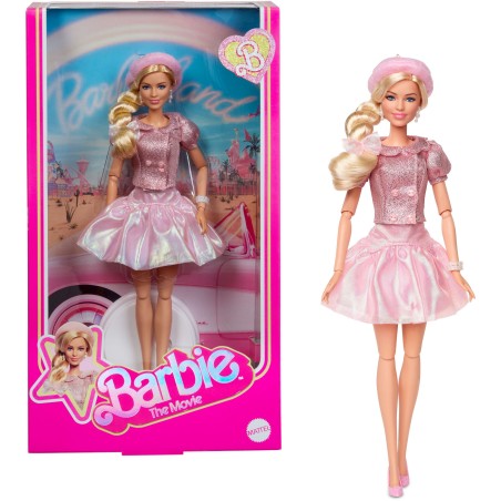 Barbie - Poupée film - Béret rose - Barbie - JBJ53
