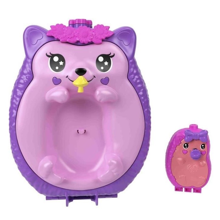 Polly Pocket Maman Et Bébé Hérissons Coffret Sac a Main 2 Figurines - JBJ91 4ans et plus