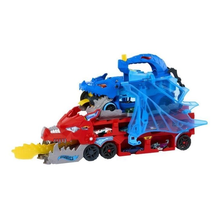 Hot Wheels - Transporteur 2 en 1 Dragons Hot Wheels City - Hot Wheels - JBM72