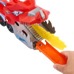Hot Wheels - Transporteur 2 en 1 Dragons Hot Wheels City - Hot Whee