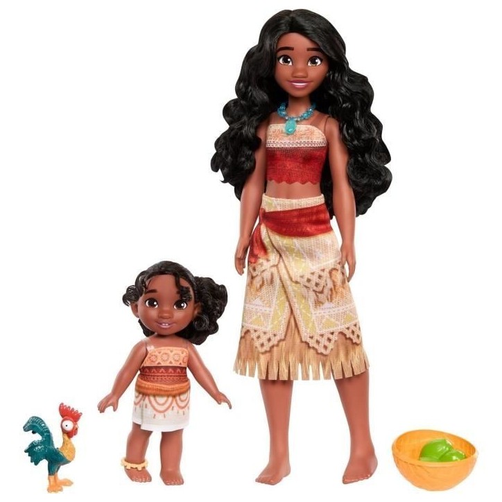 MATTEL Disney Vaiana 2 - Coffret des 2 soeurs - poupée du film Vaiana 2 JBT66 MATTEL Disney Vaiana 2 - Coffret des 2 soeurs - poupée du film Vaiana 2 JBT66