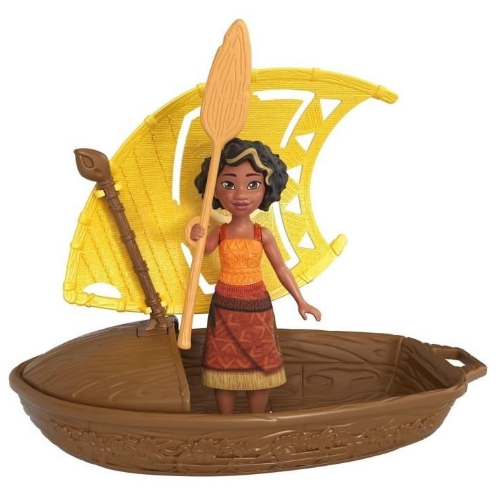MATTEL Disney Vaiana 2 Pirogue et ses 3 surprises JBT68