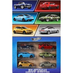 Hot Wheels - Multipack Euro Style - Petite Voiture - 3 ans et + - Hot