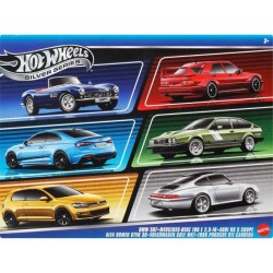 Hot Wheels - Multipack Euro Style - Petite Voiture - 3 ans et + - Hot