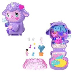 Polly Pocket - Coffret Au pays des reves - Mini-figurine et licorne -