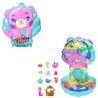 Polly Pocket - Coffret Île des paillettes - Mini-figurine et animaux