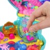 Polly Pocket - Coffret Île des paillettes - Mini-figurine et animaux