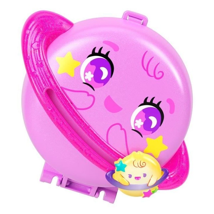Polly Pocket - Coffret Exploration spatiale - Jouet de voyage - Polly Pocket - JCB18 Polly Pocket - Coffret Exploration spatiale - Jouet de voyage - Polly Pocket - JCB18