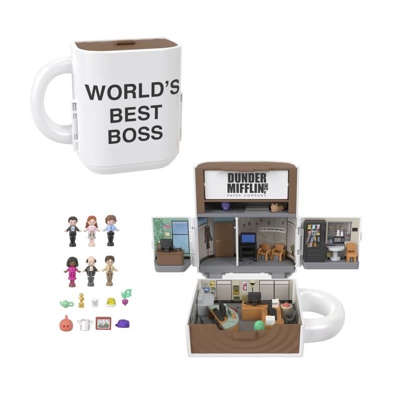 POLLY POCKET Coffret Collector The Office - JCC19 POLLY POCKET Coffret Collector The Office - JCC19