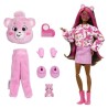 Poupée Barbie Cutie Reveal Bisounours Toucâlin Rose - 3 ans+- JCN95