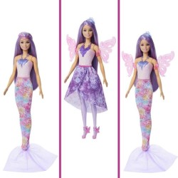 Barbie-Poupée Barbie Fantaisie Féerique-Coffret Avec Accessoires - 3