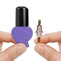 BARBIE Poupée Mini-BarbieLand Fashionistas-Poupée de 3,8 cm - Barbi