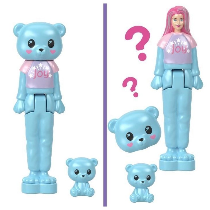 BARBIE Poupée Mini-BarbieLand Cutie Reveal-Poupée de 3,8 cm - Barbie - JCR15 BARBIE Poupée Mini-BarbieLand Cutie Reveal-Poupée de 3,8 cm - Barbie - JCR15