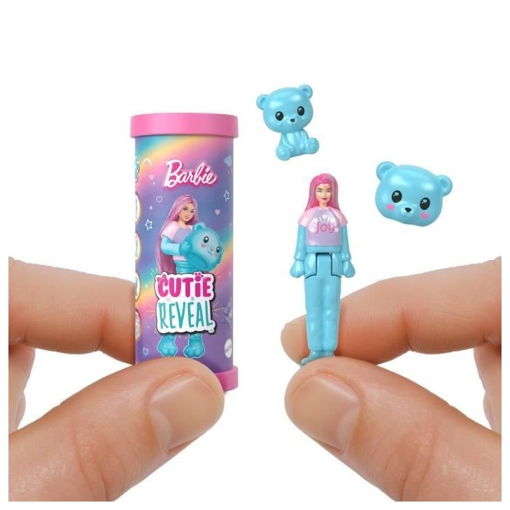 BARBIE Poupée Mini-BarbieLand Cutie Reveal-Poupée de 3,8 cm - Barbie - JCR15 BARBIE Poupée Mini-BarbieLand Cutie Reveal-Poupée de 3,8 cm - Barbie - JCR15