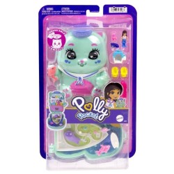 Polly Pocket-Coffret Chaton Marin-Jouet De Voyage - 4 ans+- JCR37