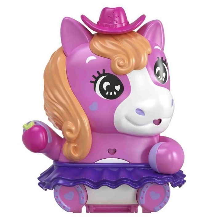 Polly Pocket-Coffret Poney Rodéo-Jouet De Voyage - 4 ans+- JCR39 Polly Pocket-Coffret Poney Rodéo-Jouet De Voyage - 4 ans+- JCR39
