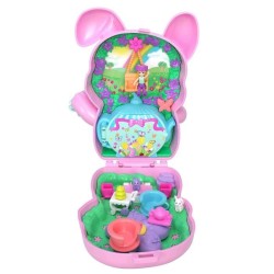 Polly Pocket-Coffret Jardin Lapin l'heure du thé -Jouet De Voyage - 4