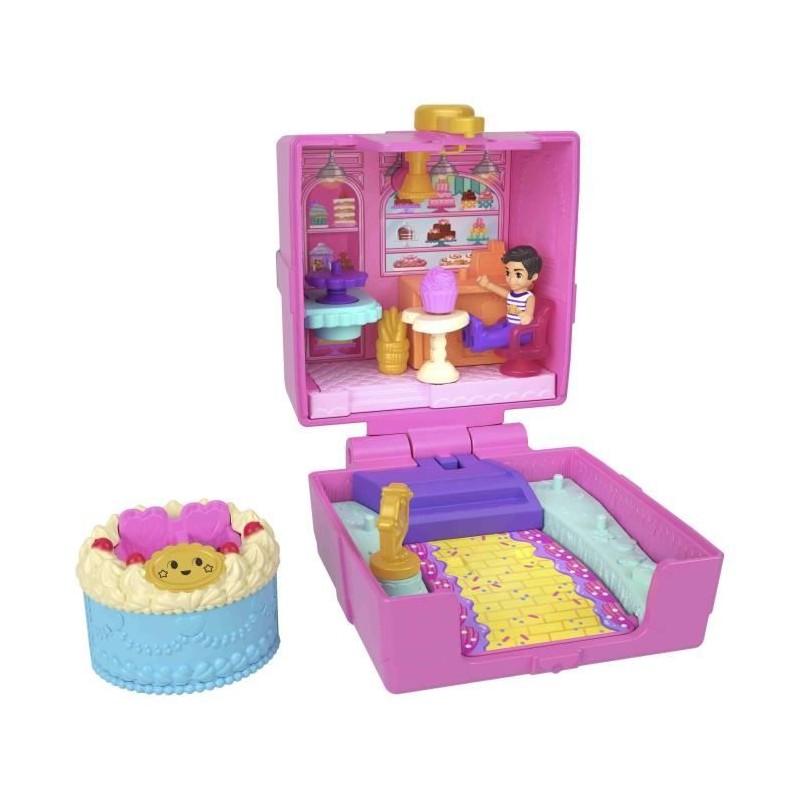 Polly Pocket–Coffret Multifacettes-Voitures Et Mini-Figurines - JCR4 Polly Pocket–Coffret Multifacettes-Voitures Et Mini-Figurines - JCR4