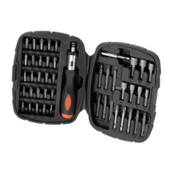 Kit tournevis et embouts a cliquet - BLACK+DECKER - A7039-XJ - 45 piec