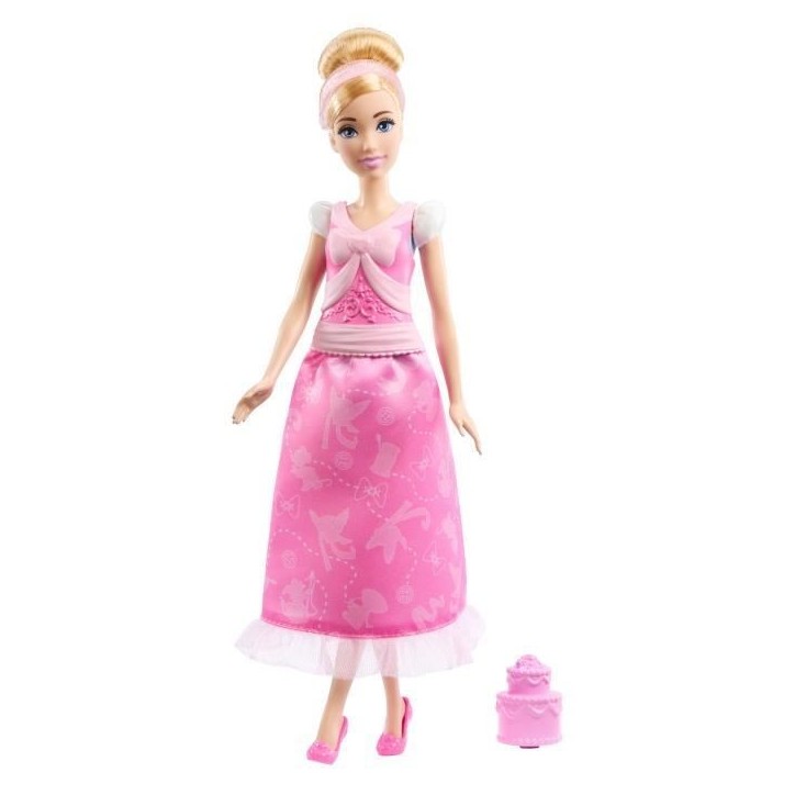Princesses Disney-Poupée Cendrillon Et Tenues-Coffret Avec Accessoires - 3 ans+- JCR95