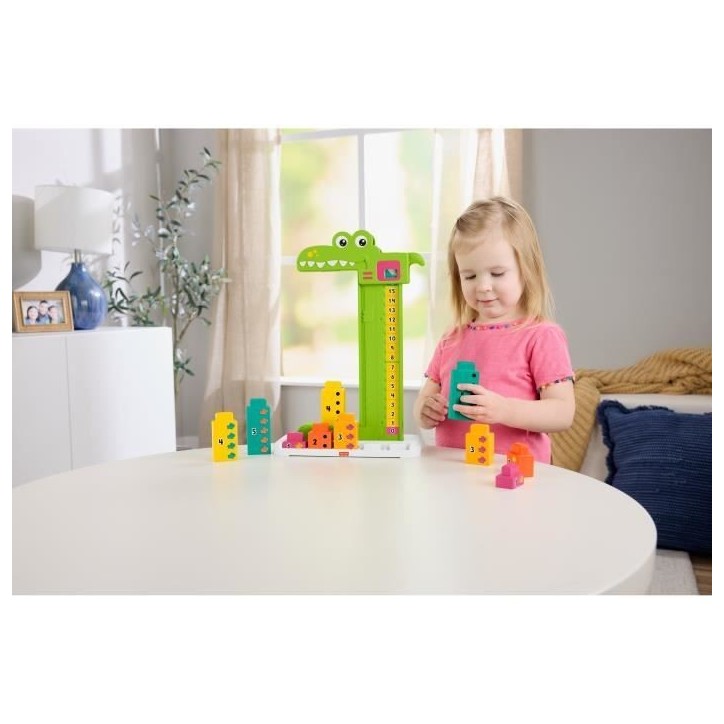 Fisher-Price-L'Alligator Des Additions-Jouet D'Apprentissage JCT13 Fisher-Price-L'Alligator Des Additions-Jouet D'Apprentissage JCT13
