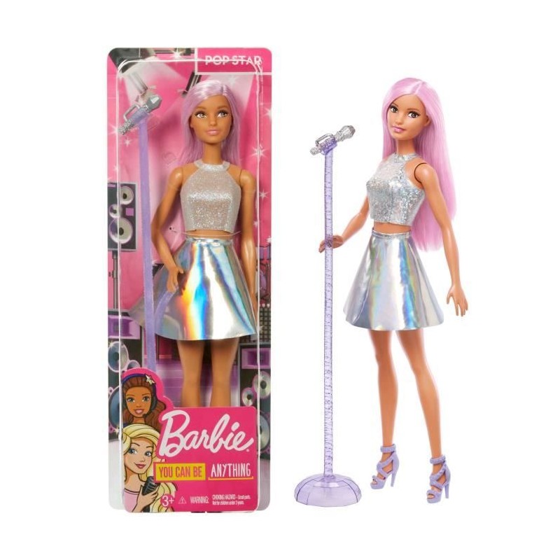 BARBIE Poupée Pop Star JCW42 BARBIE Poupée Pop Star JCW42