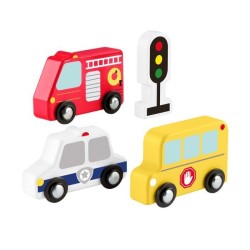 FISHER-PRICE Asst véhicules a pousser pack 5 - JCY32